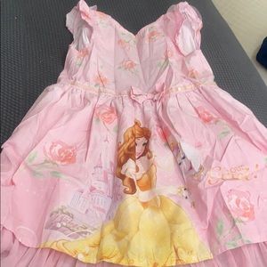 Belle dress Mrs Potts Chip Disney size 5-6